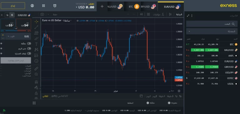 Exness Web Terminal