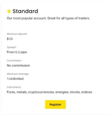 Standard Account